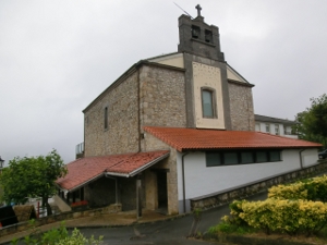 Iglesia de San Pedro (Bedaroa, Ea). Es uno de los templos más discretos del entorno